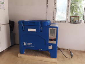 New vaccine refrigerator provided by GOH