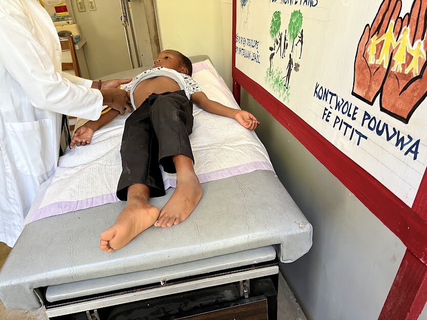 Patient at APF Clinic