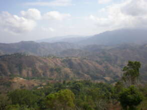 The rural area of Fondwa Haiti