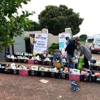 Food hampers ready for distribution across Alex