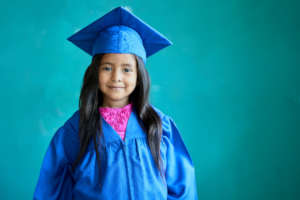 Kenia graduating from Preschool