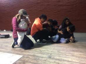 Theater workshop in Santa Cruz del Quiche