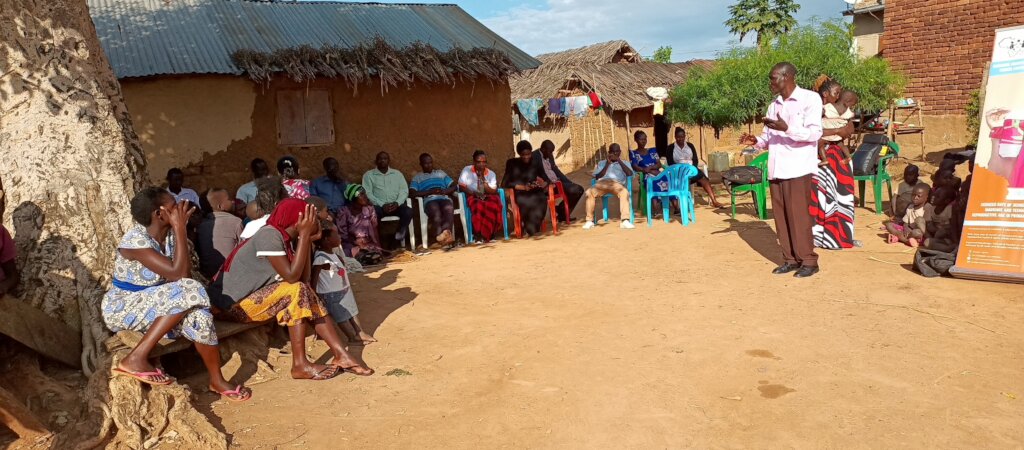 Community dialogue with Namatooke community