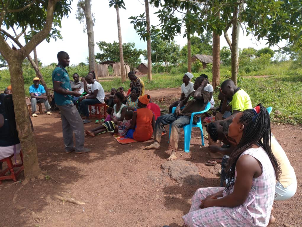 Train 100 men & 40 boys in Uganda on menstruation