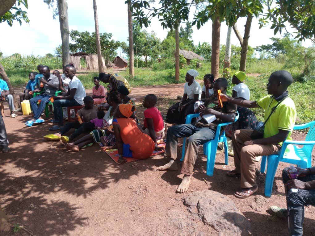 Train 100 men & 40 boys in Uganda on menstruation