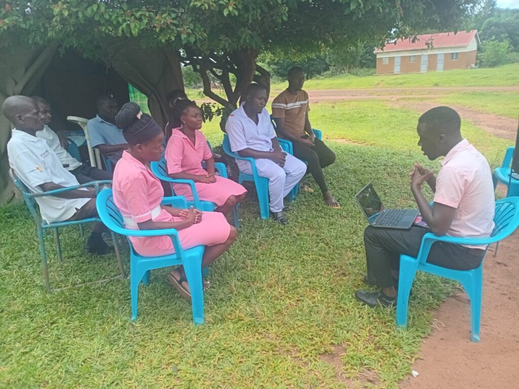 Train 100 men & 40 boys in Uganda on menstruation
