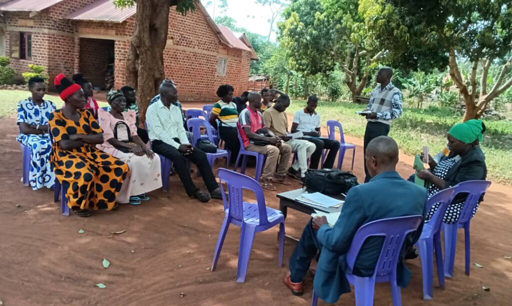Train 100 men & 40 boys in Uganda on menstruation
