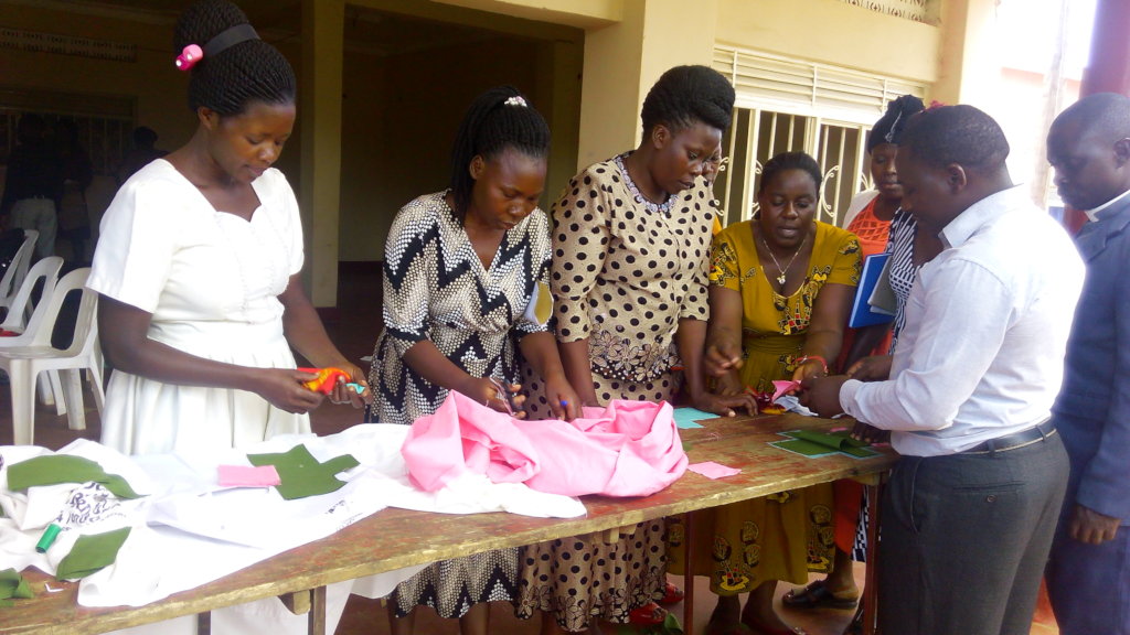 Train 100 men & 40 boys in Uganda on menstruation