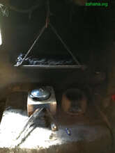 Improved cookstove in the kitchen
