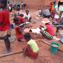 Building improved cookstoves with many hands