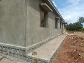 The new hospital constuction near completion