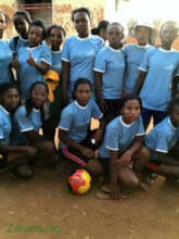 The winning women's team