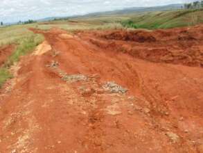 Navigating roads in the rainy season