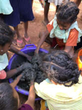 Making bio-charcoal fun