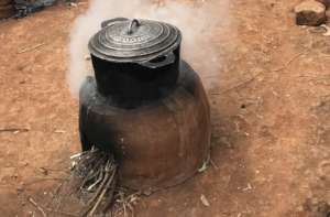 Improved cookstove fired with twigs not wood