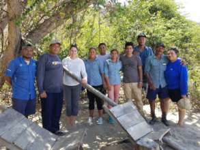 Sarah met up with the sea turtle rangers recently