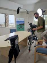 Production crew from the show 'Innovation Nation'