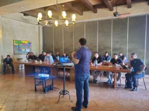 Sea turtle workshop for Rancho Santana guards