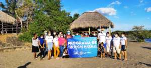 Visit to the Isla Juan Venado sea turtle program