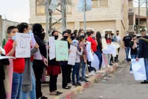 Local protest against organized crime violence