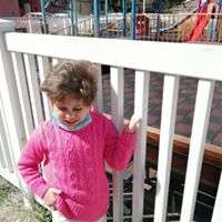 Madelina: Happy to meet her teacher in the park!