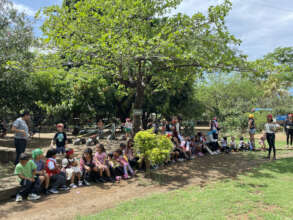 Our students enjoying a beautiful day!