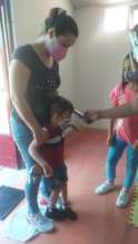 Sanitary filter to enter the hybrid school program