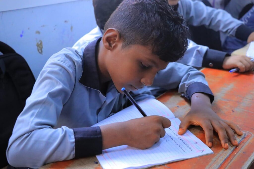 Abdulrahim Returns to School