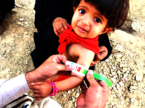Assessing a child's nutritional status in Aljawf