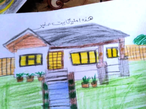 "This is my wish, a small house."