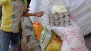 Food Baskets distribution in Mount Sabir