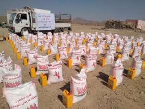 Food distribution in Lahj