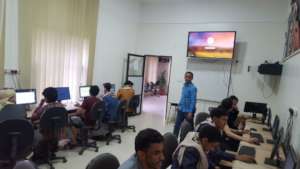 Computer vocational training for orphans