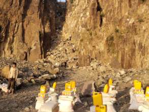 Food Baskets distribution in Yarim