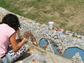 Intervention with trecandis in Plaza La Luz