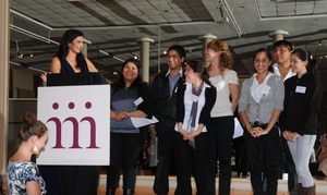 Graduate volunteers at annual fundraising dinner