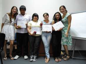 Awarding of diplomas to youth leaders- 11/19/11