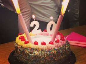 Wishing us a Happy Birthday :)