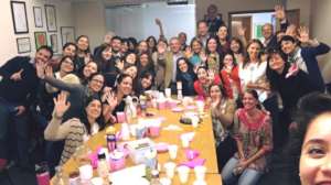 Cimientos team celebrating our 20th anniversary