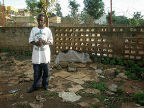 Rwandan street children - sleeping area