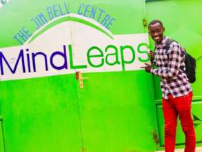 Emmanuel at the MindLeaps Center in Rwanda