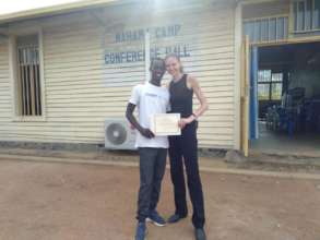 Emmanuel wins scholarship!