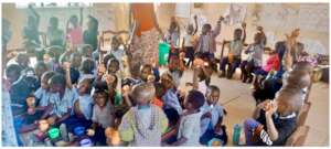 Pre-School Children Saying "Thank-you!"