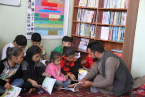 Children Using ABLE Library in a Dharamshal