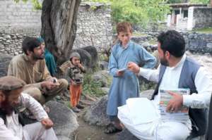 A Child Receiving ABLE Books