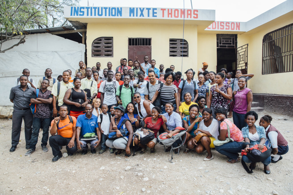 Help pay teachers during political unrest in Haiti