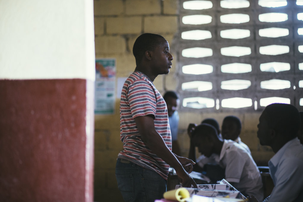 Help pay teachers during political unrest in Haiti