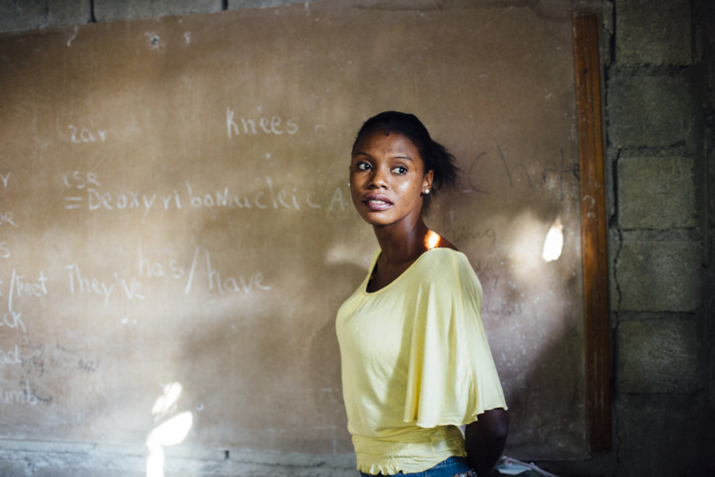 Help pay teachers during political unrest in Haiti
