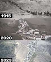 History of Armenian genocide and exile repeating