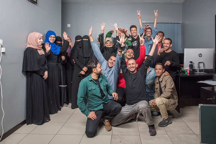 Coding a brighter future for 15 youth in Yemen